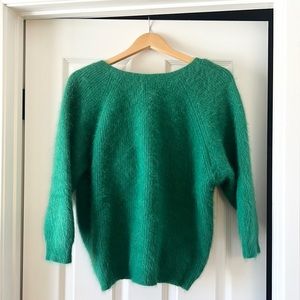 ✨ba&sh Sweater - NEVER WORN Long-Sleeve Sweater - Emerald Green - Small